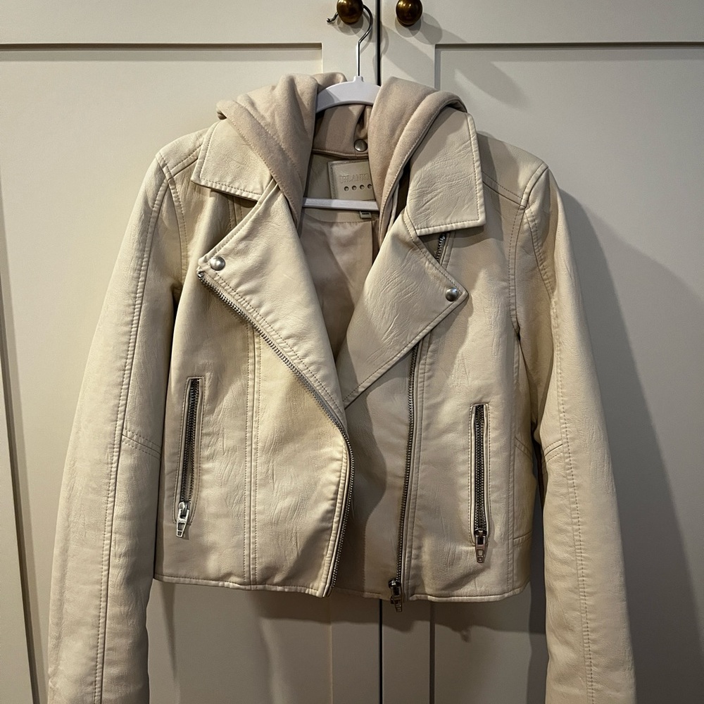BLANK NYC leather jacket